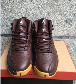 jordan 12 brown suede