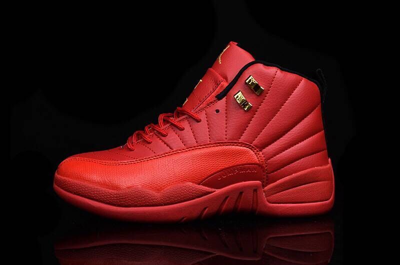 red basketball jordans