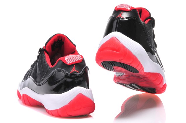air jordan 11 bred retro black true red