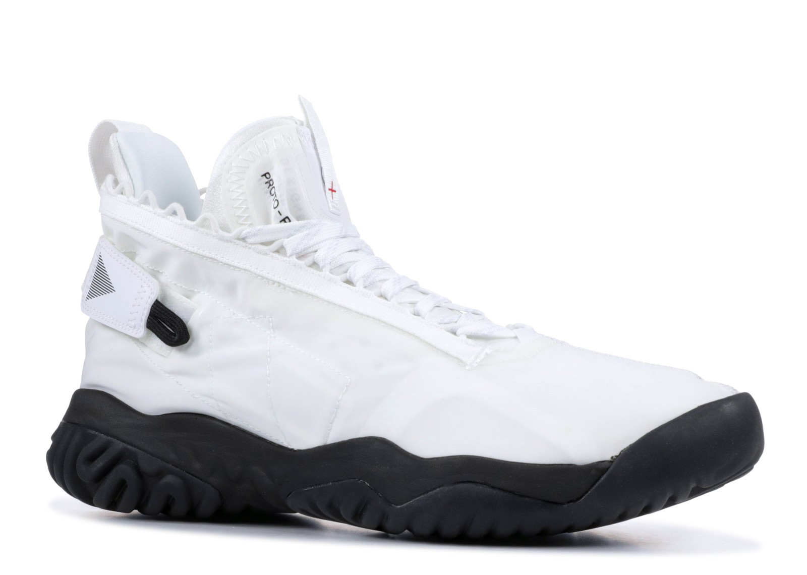 jordan proto react white black