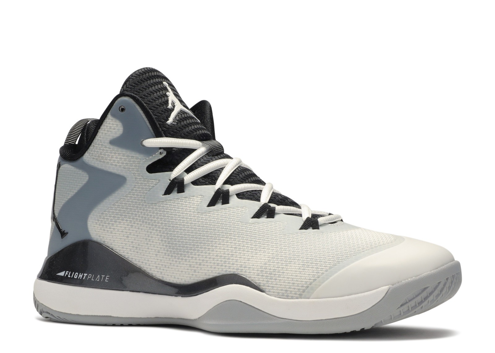 Nike Air Jordan SuperFly 3 White Black Wolf Grey 684933-103 - Febbuy