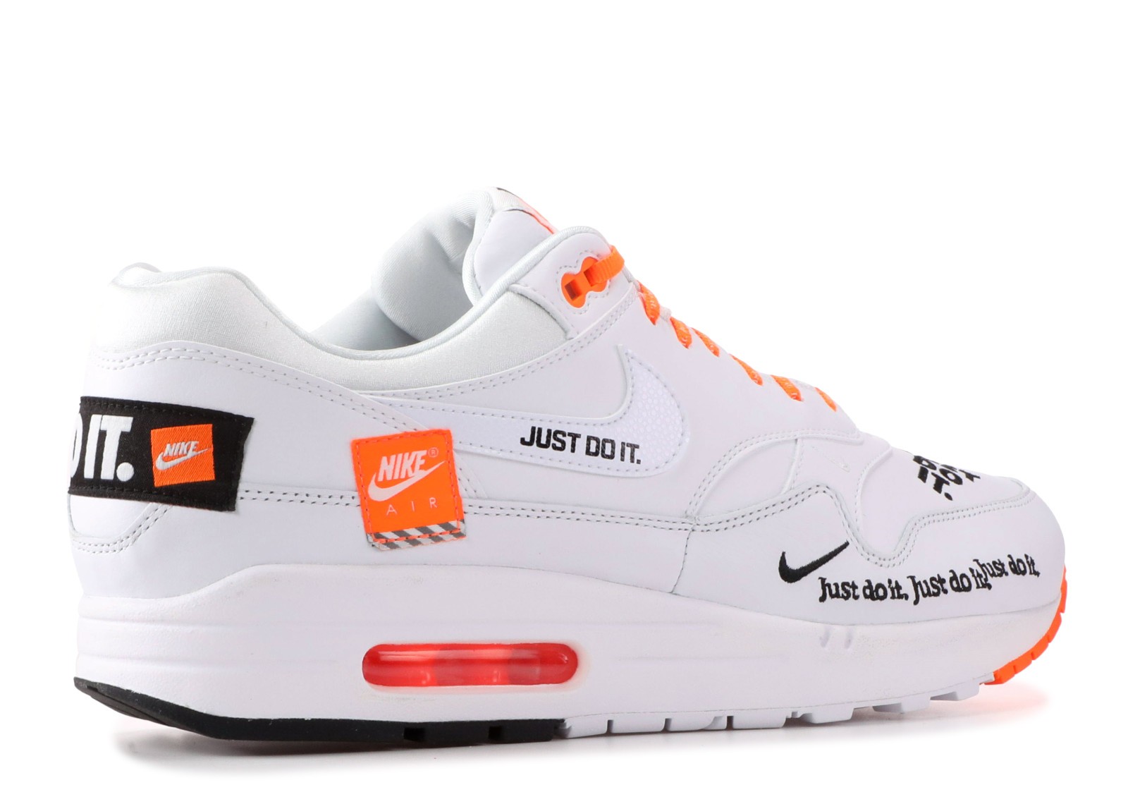 just do it air max 1 orange