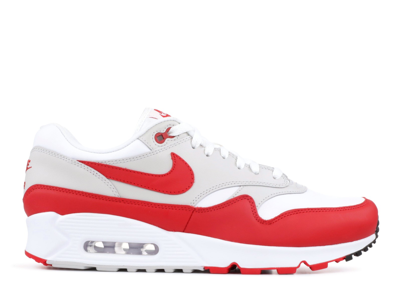 nike air max 1 white university red cool grey