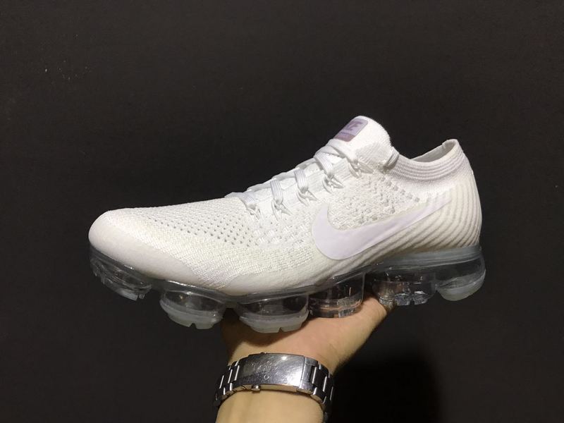 vapormax fly knit white