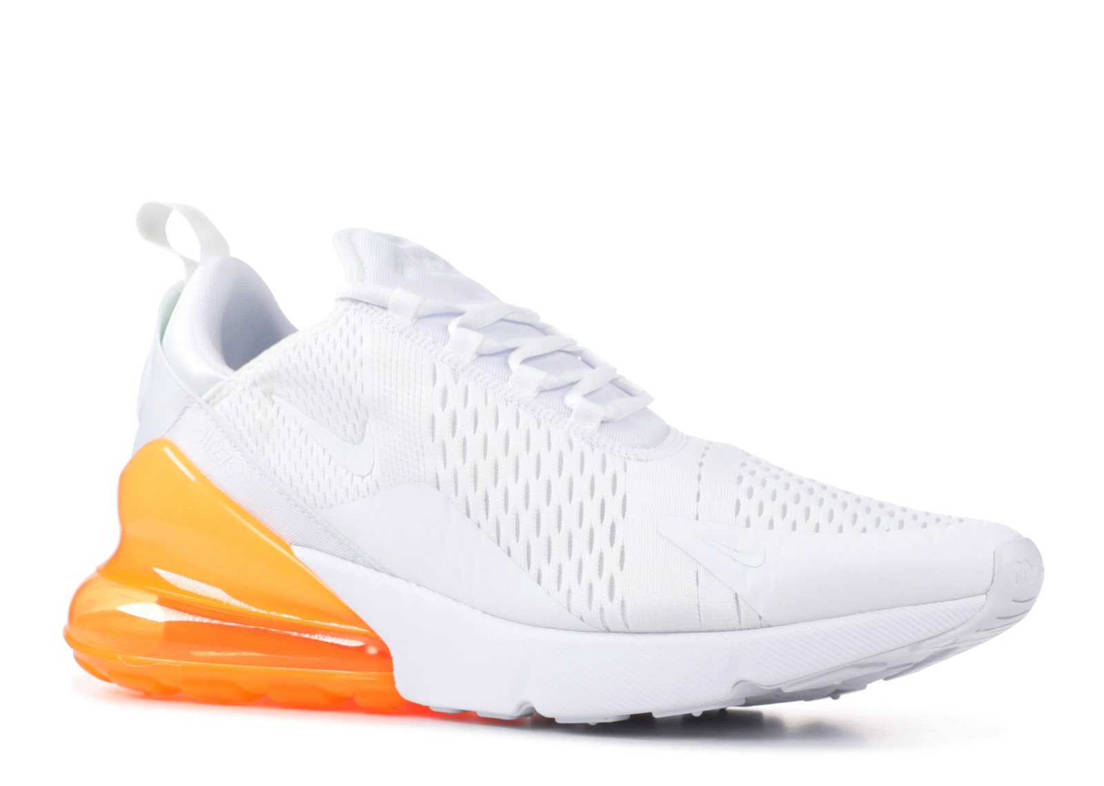 nike air 270 orange and white