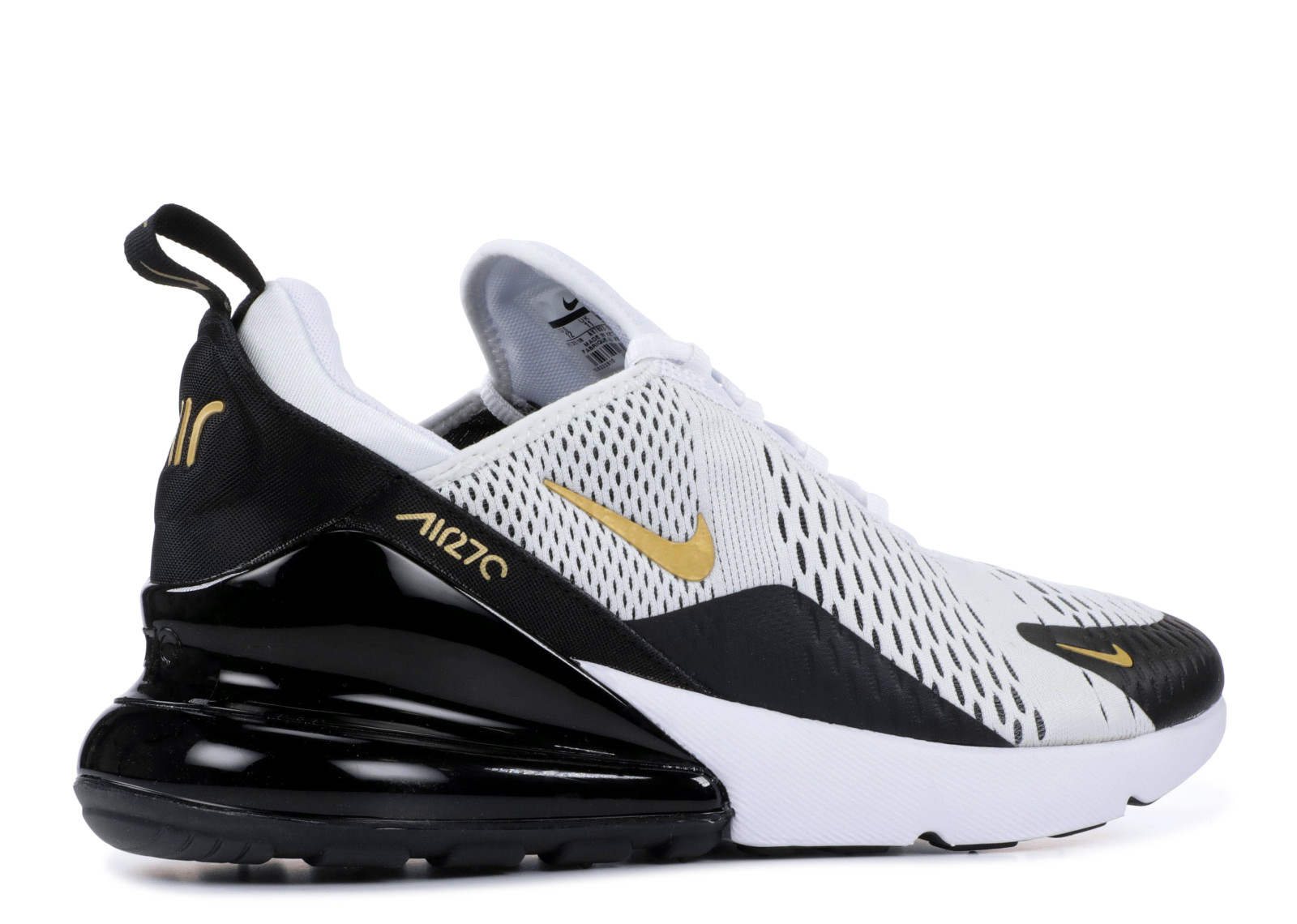air 270 white and gold