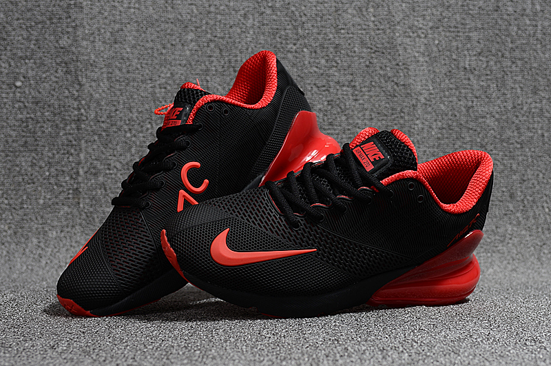 Nike Air Max 270 II TPU Running Shoes Black Red - Febbuy