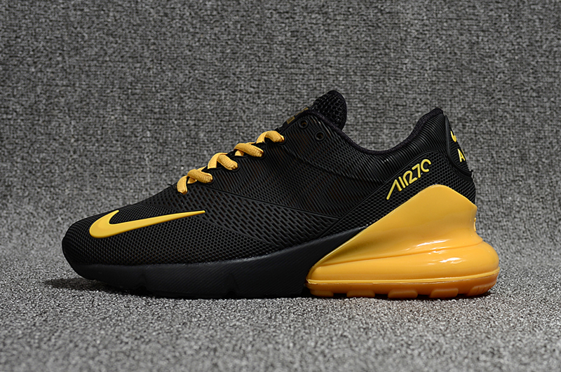 Nike Air Max 270 Ii Tpu Running Shoes Black Yellow Febbuy
