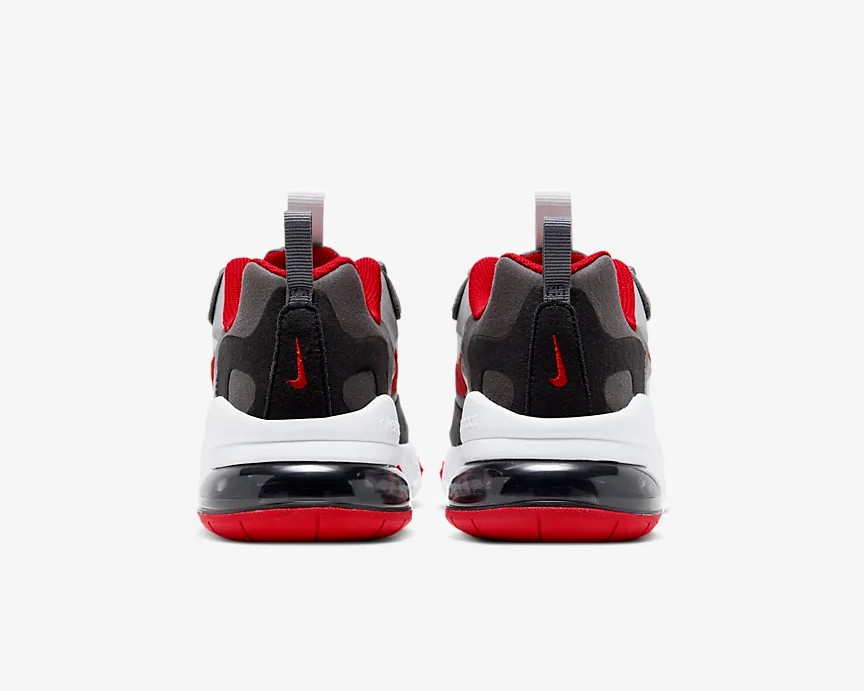nike air max 270 react iron grey university red