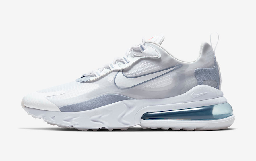 nike 270 react grey fog