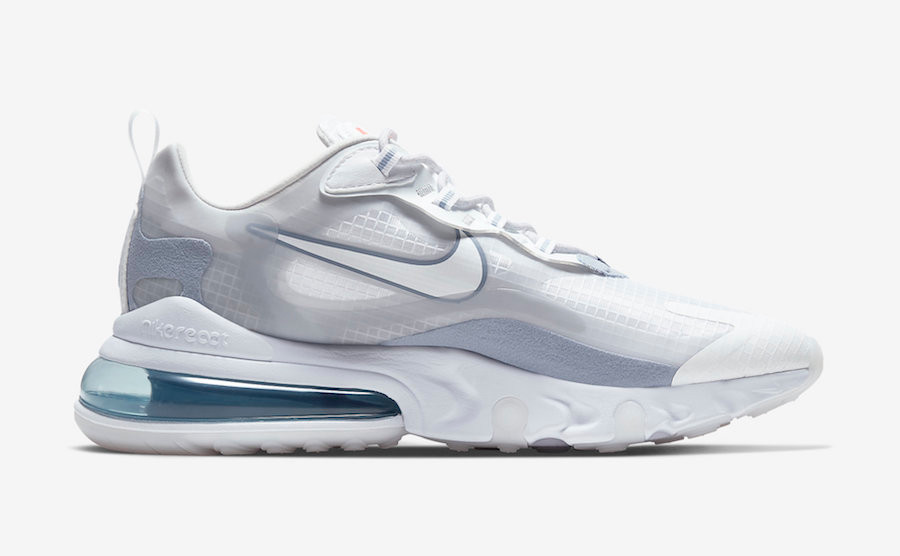 air max 270 react trainers grey fog f