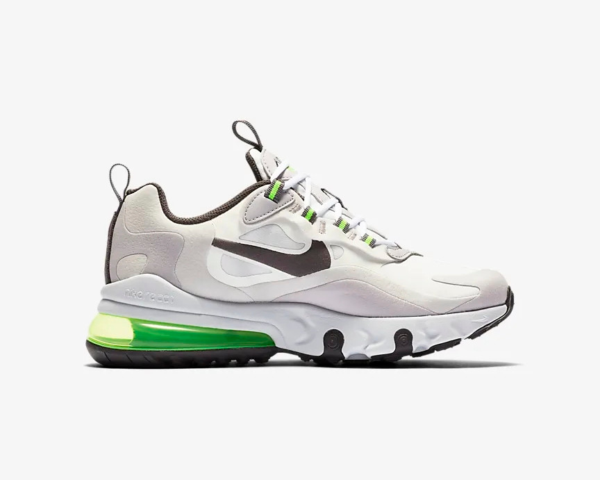 air max 270 react electric green