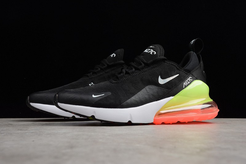 nike 270 green and orange