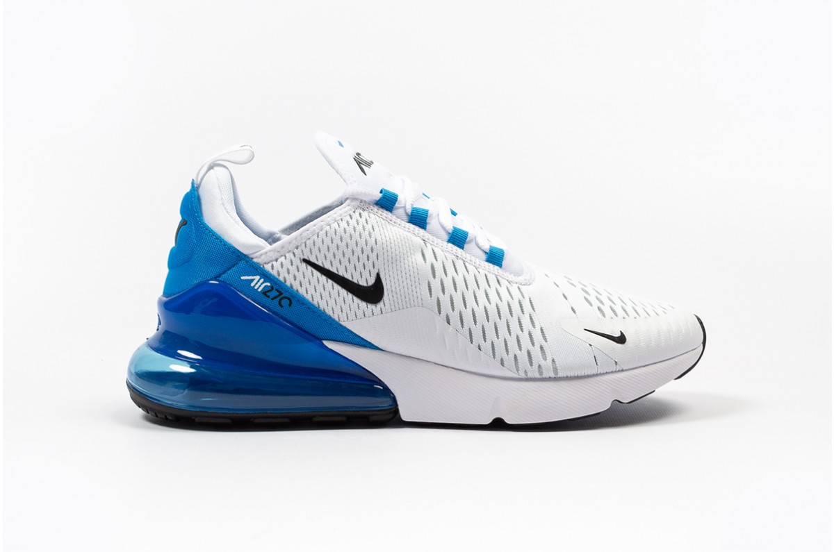 nike 270 junior blue and white