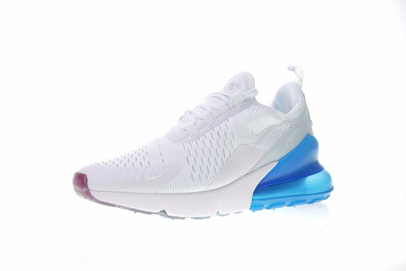 nike 270 junior blue and white