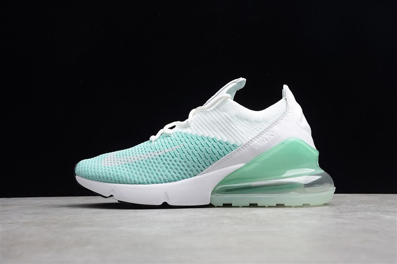 nike air max 270 white and mint green
