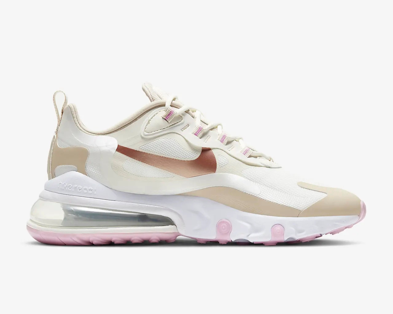 nike air max 270 react metallic red bronze