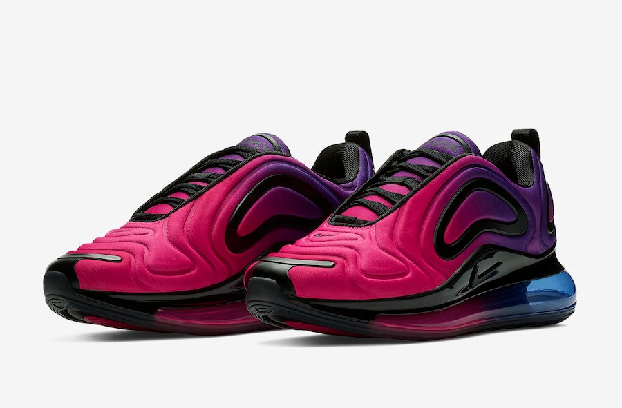 Nike air max 720 womens black and pink clearance