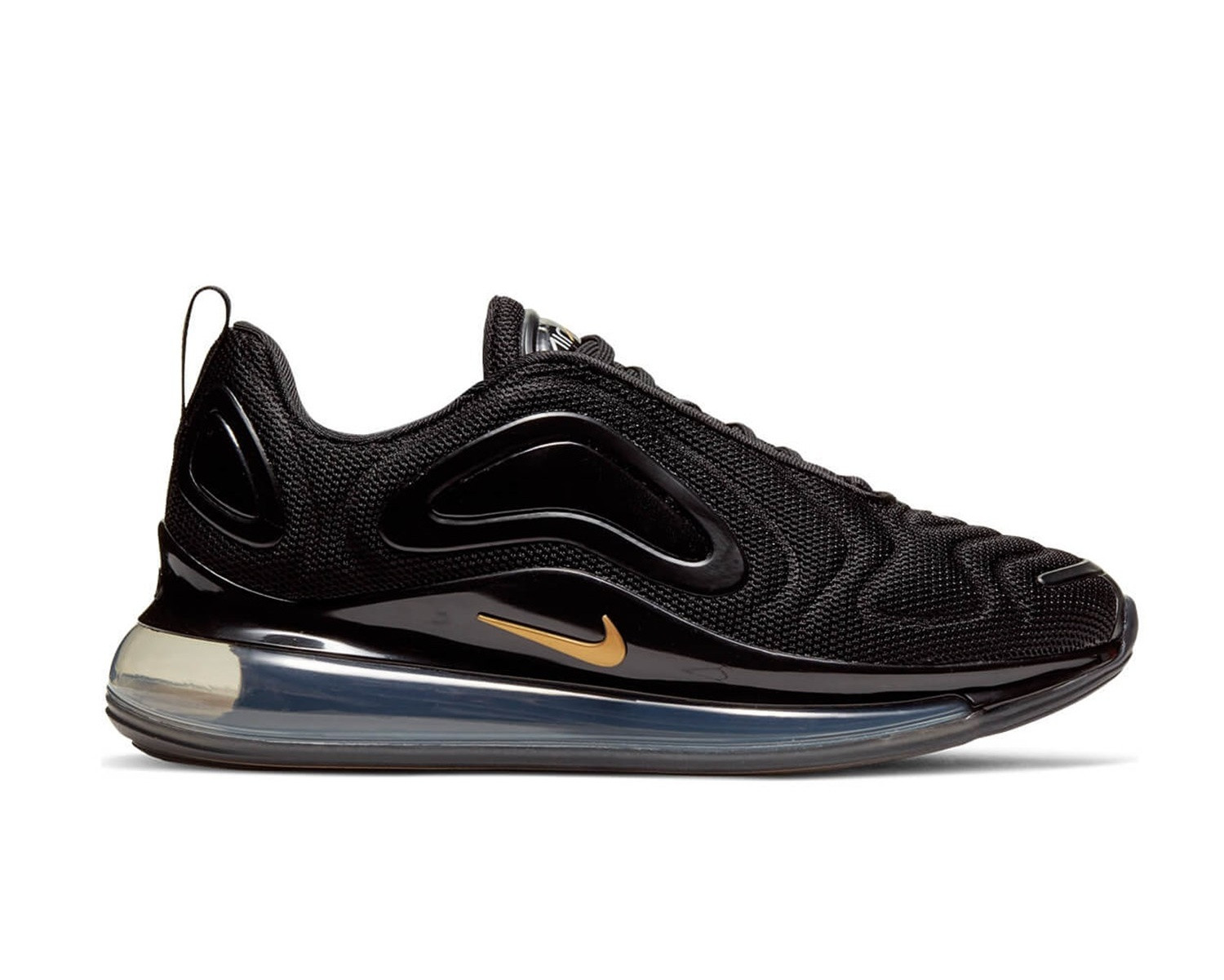 gold nike air max 720