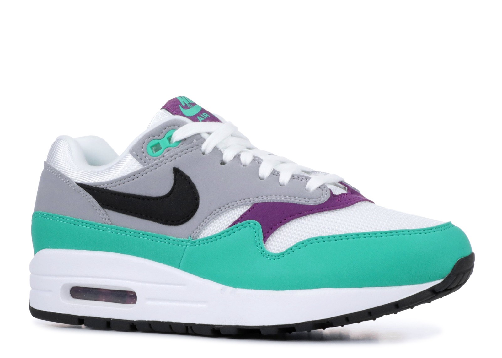 nike air max 1 grey and green