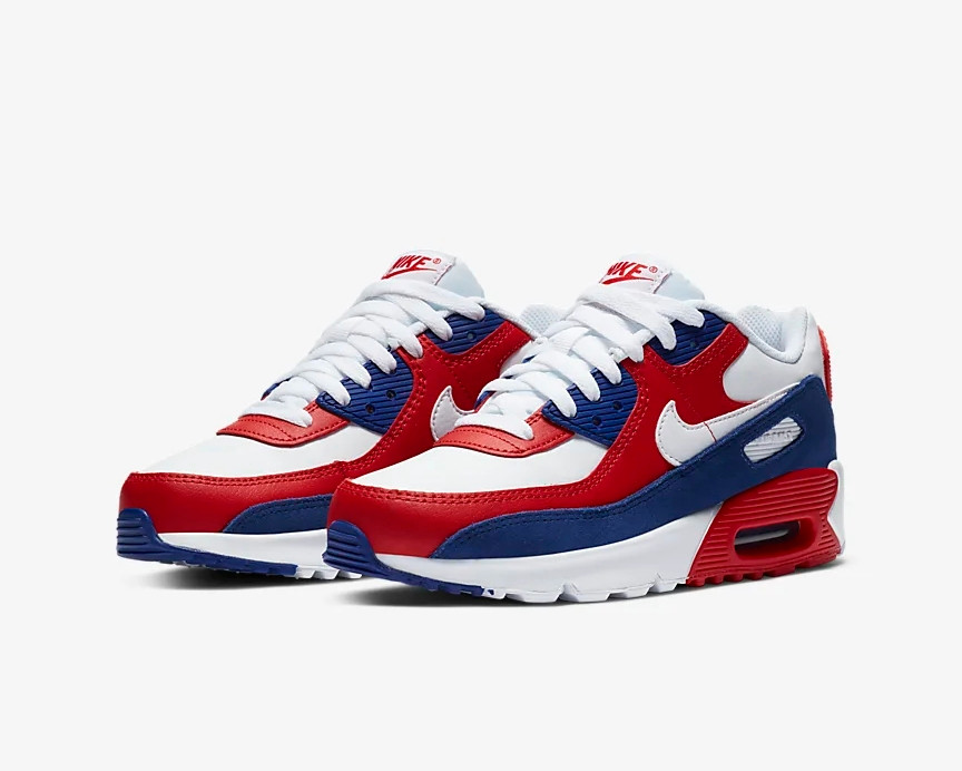 nike air max 90 deep royal university red