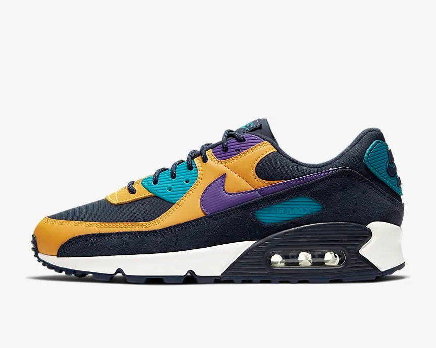 blue orange yellow air max