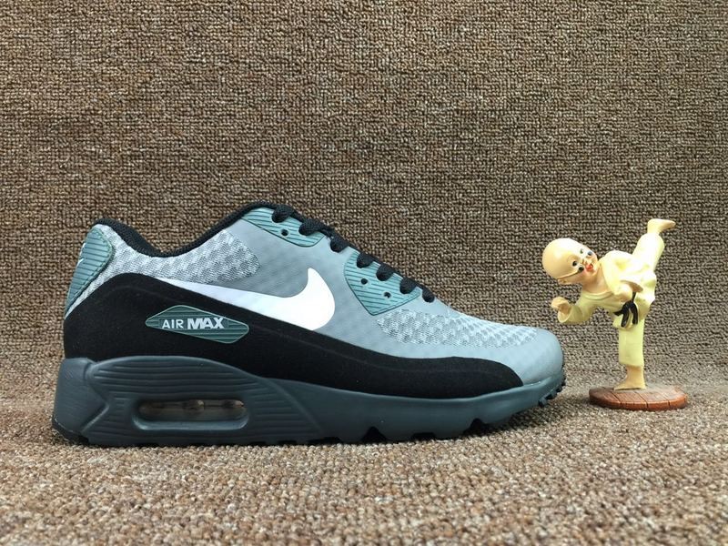 Sneakers Nike Air Max 90 Ultra Essential dark grey / wolf grey - cool grey (819474-011) â Queens ð