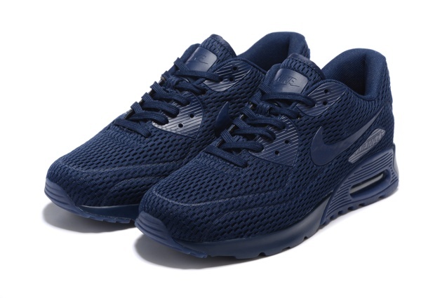 triple navy air max 90