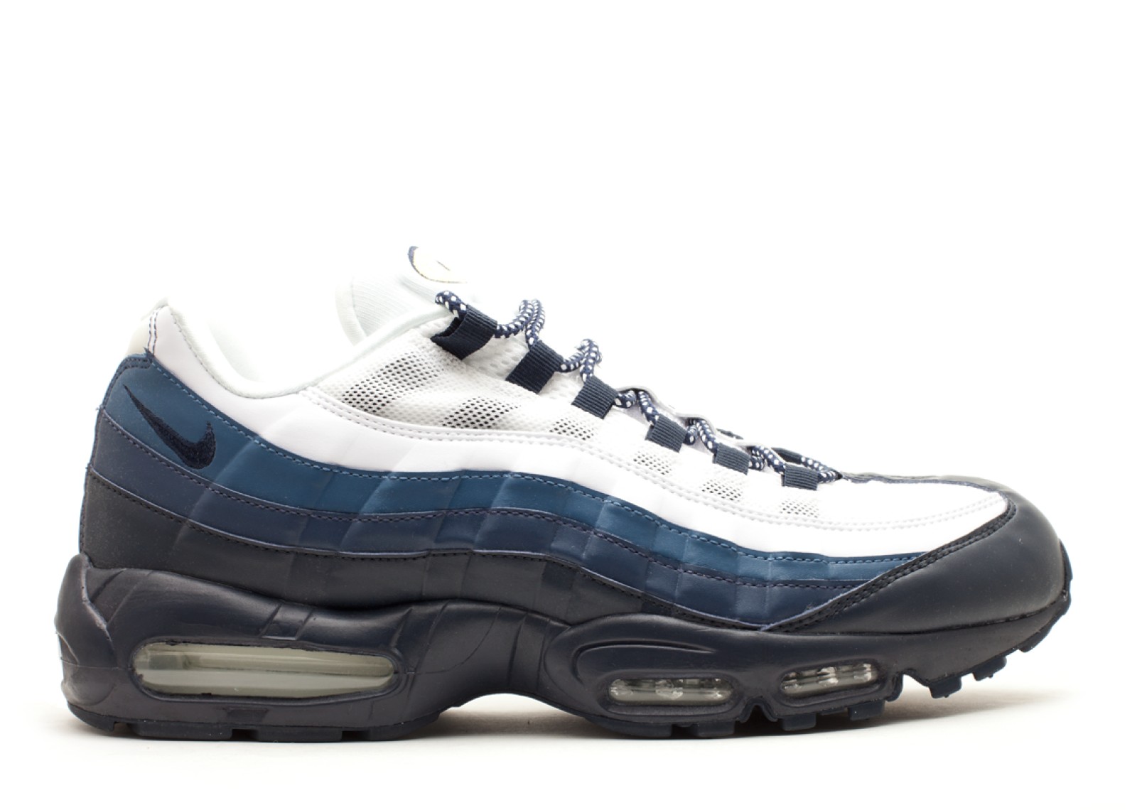 nike air max 95 midnight navy white