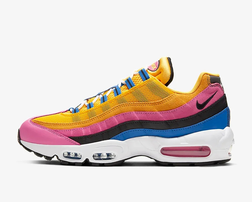 yellow blue air max 95