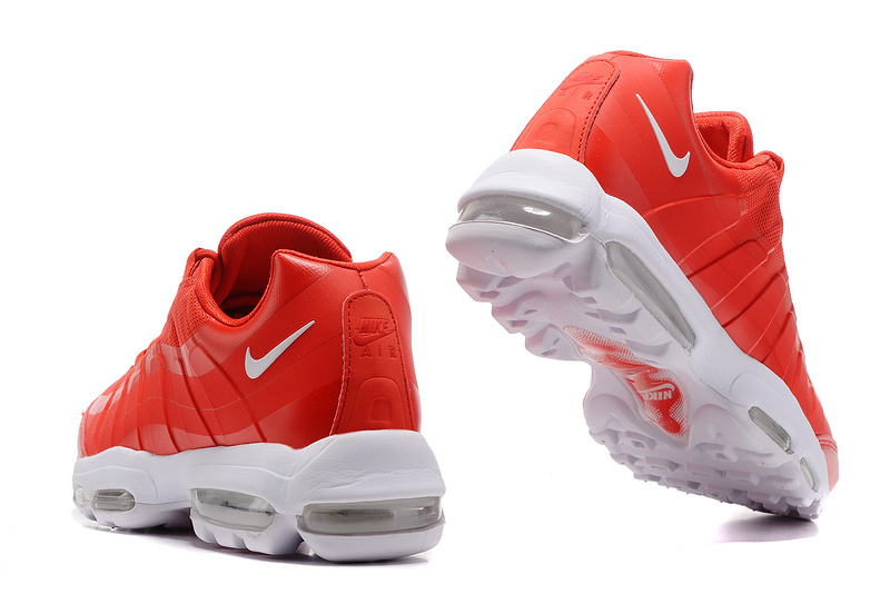 Nike Air Max 95 Essential Bright Orange Men Running Shoes 845033 - Febbuy