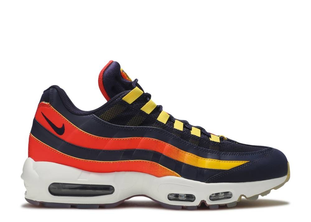 air max 95 blue red yellow