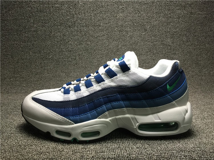 nike air max 95 blue and green