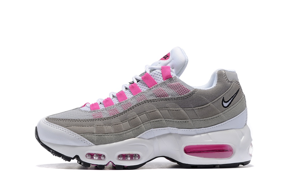 nike 95 pink and grey