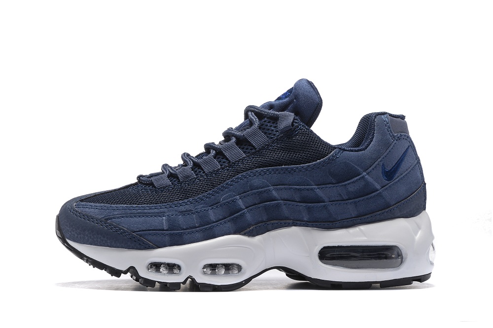 navy blue air max 95 preschool