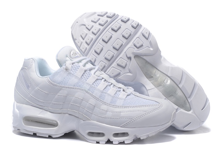 Nike Air Max 95 White Men Shoes Pure White 649048 109 Febbuy Nike Air Max 95 White Men Shoes Pure White 649048 109 Febbuy