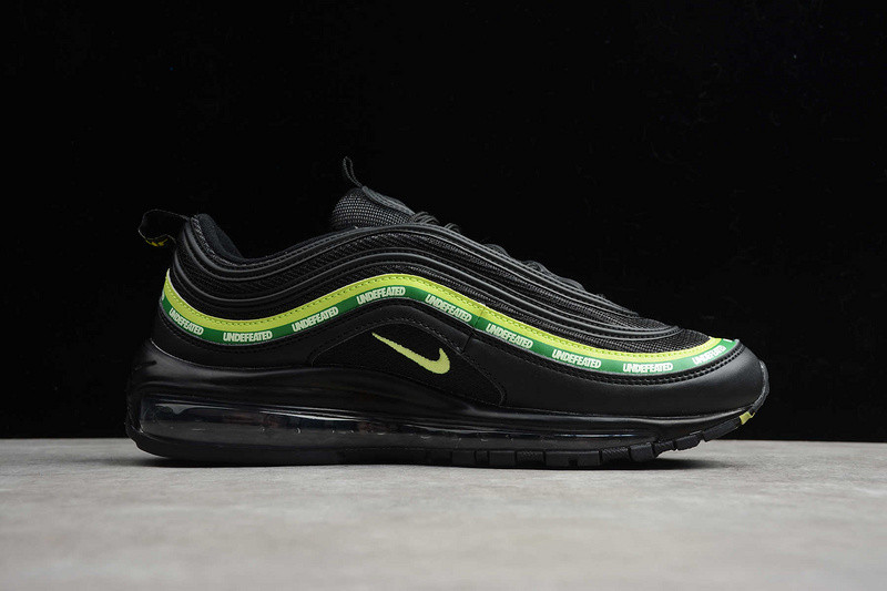 Nike Air Max 97 Black Green Mens Running Shoes AJ1986-111 - Febbuy