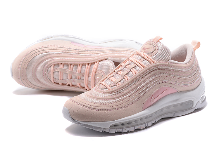 Nike Air Max 97 Running Women Shoes Light Pink White - Febbuy