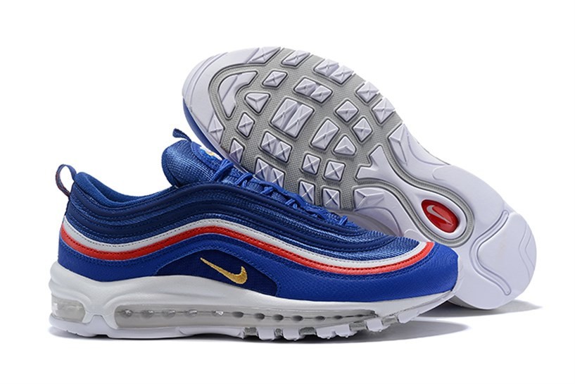 97 air max blue and red