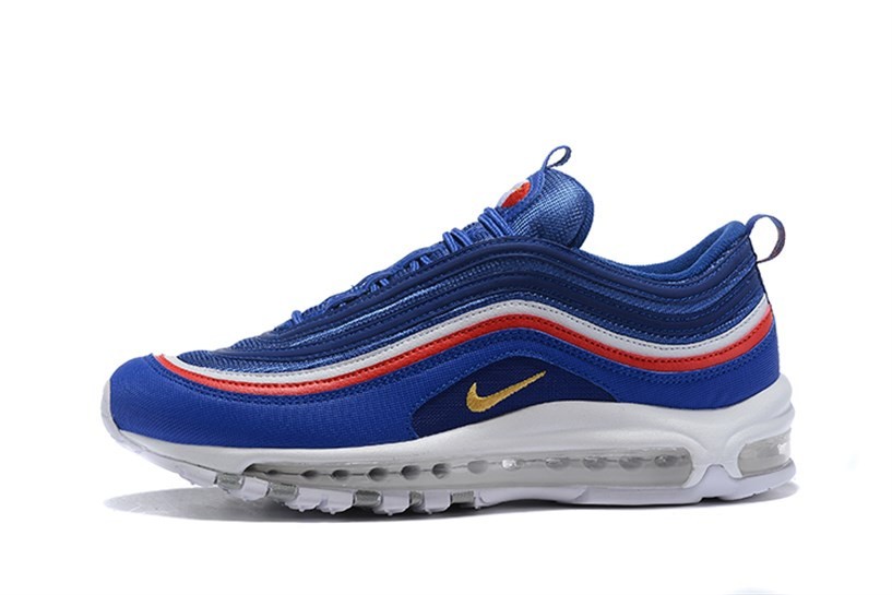 97 air max blue and red
