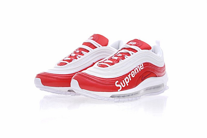 supreme nike air max plus white red