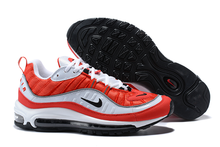 nike air max 98 red and white