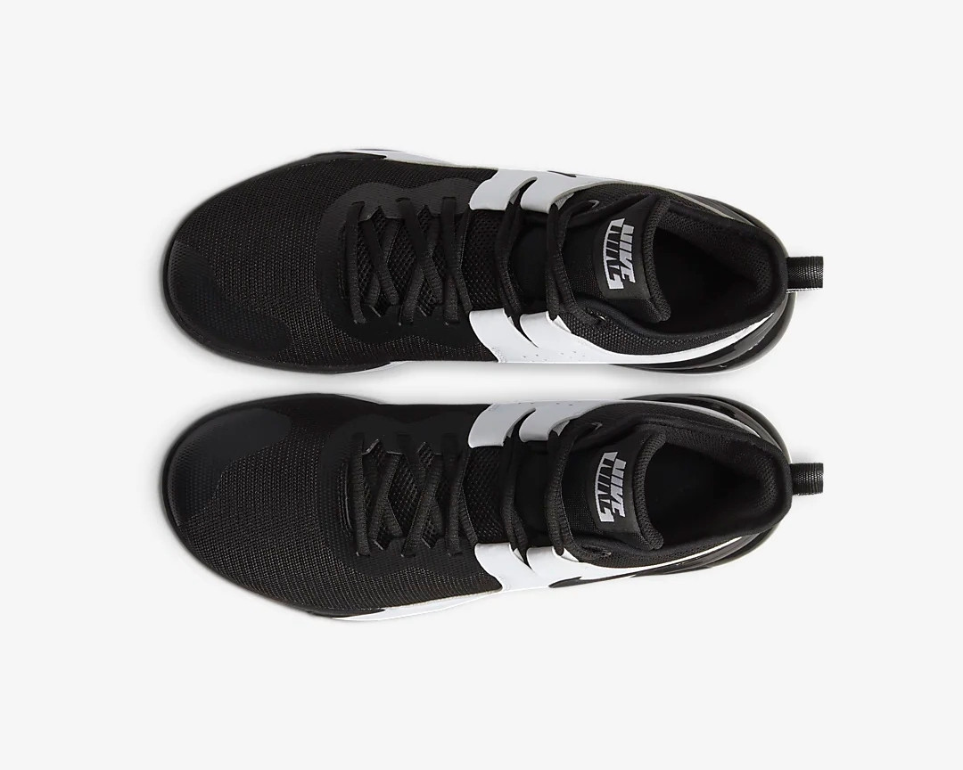 Nike air max impact black and white clearance