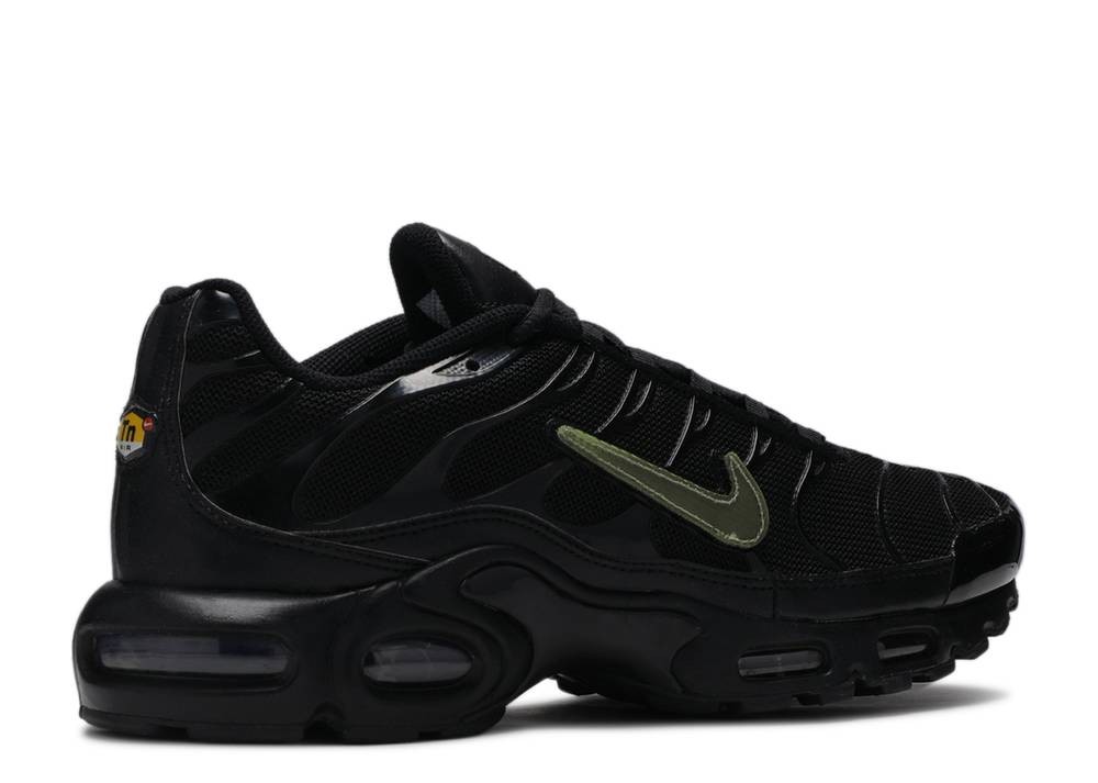 nike air max black with gold swoosh