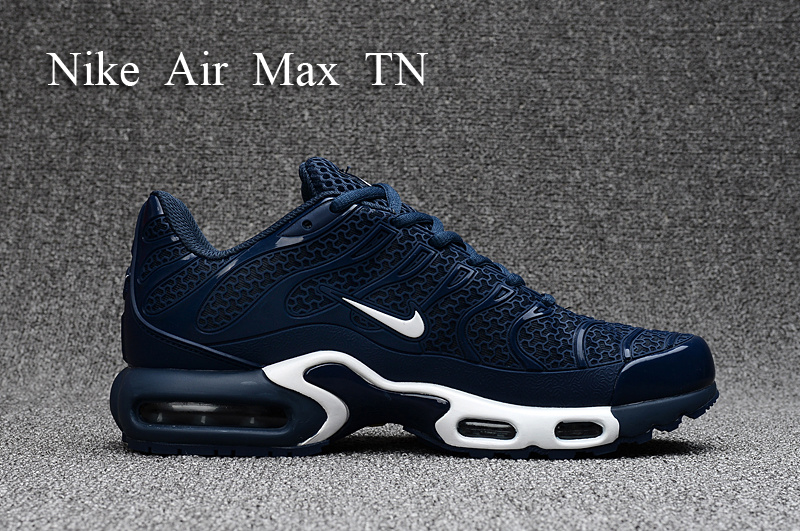 nike tns white and blue
