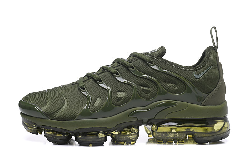 Nike Air Vapor Max Plus TN TPU Running Shoes Deep Camo Green - Febbuy