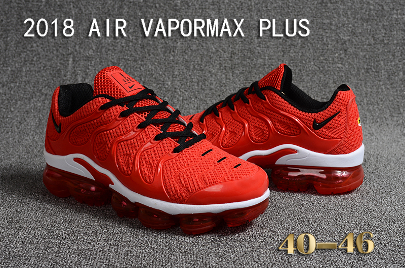 nike vapor max plus all red