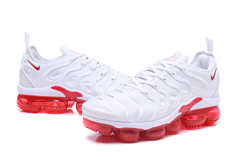 air vapor max white and red