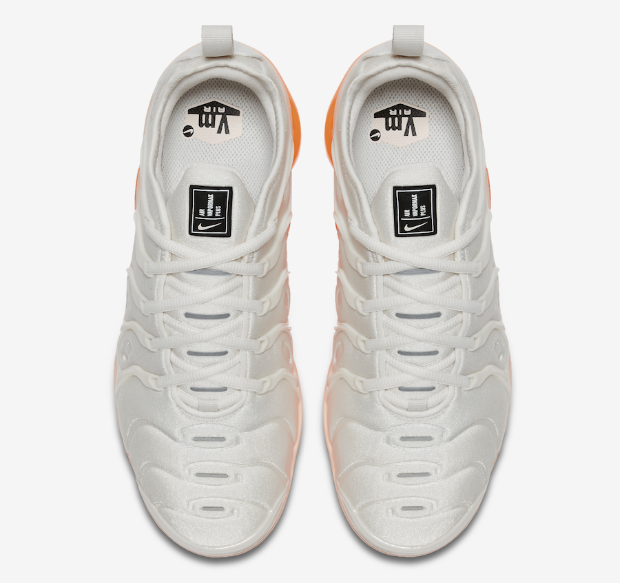 women's air vapormax plus orange