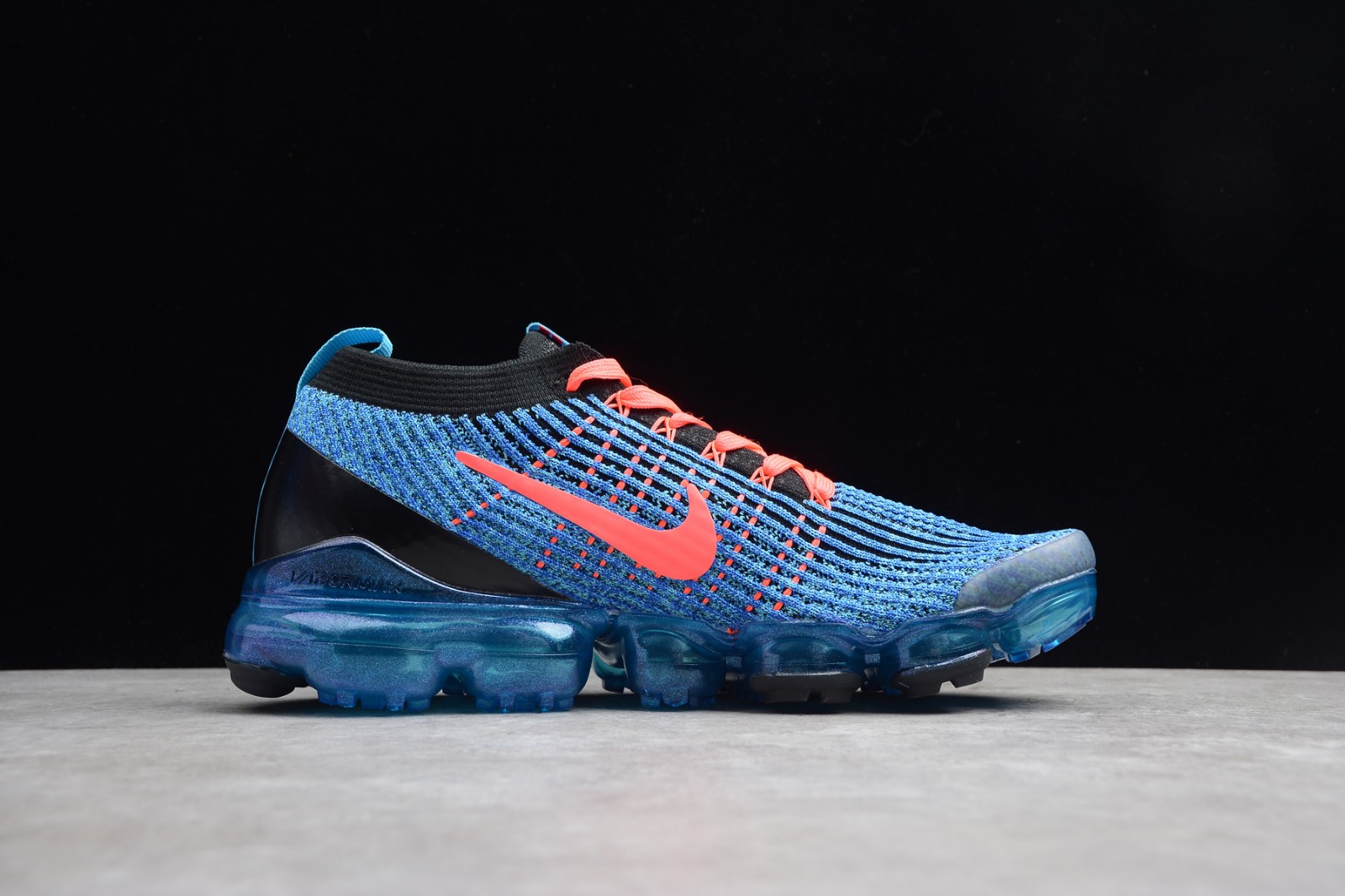 orange and blue vapor max